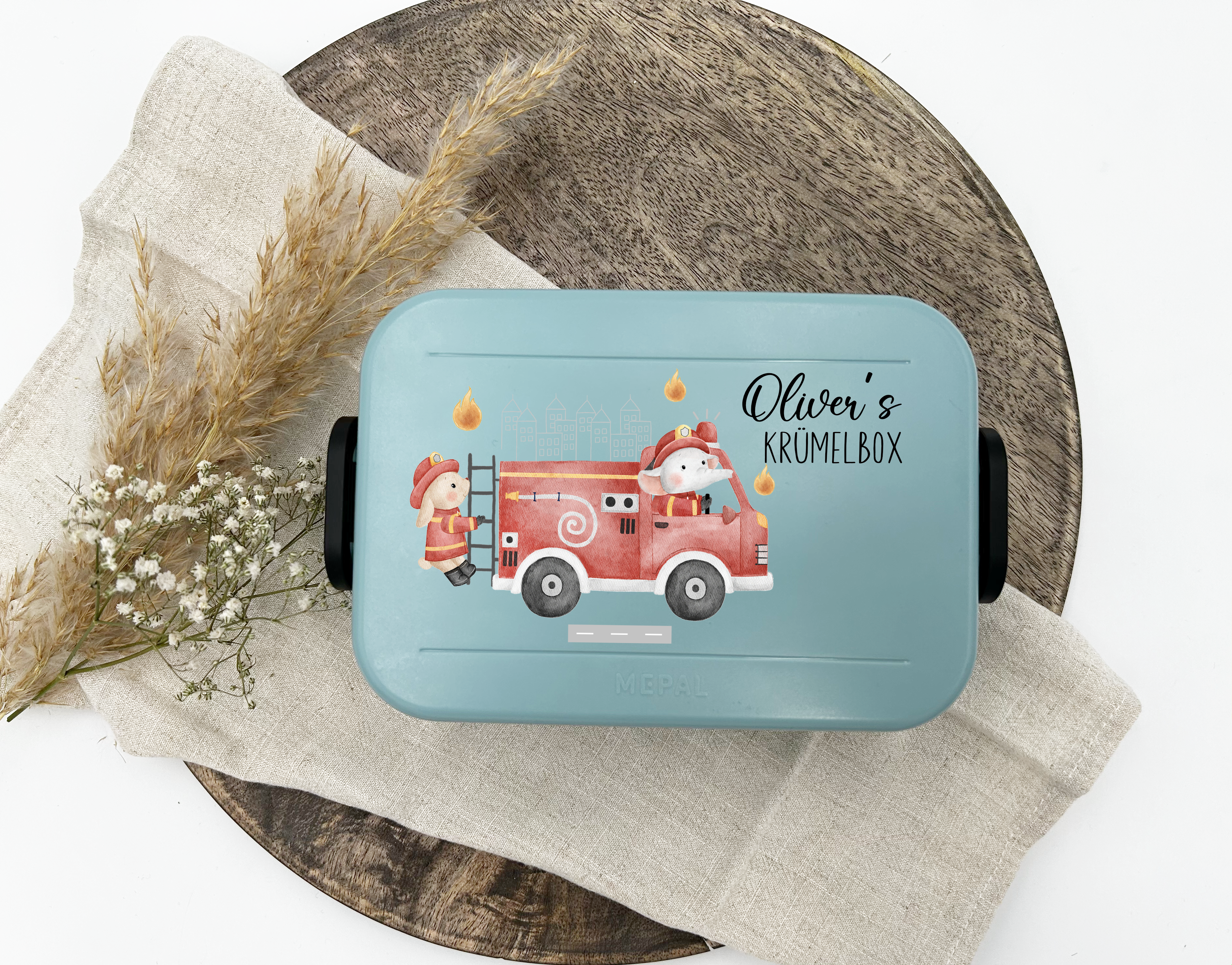 Fire Department | Personalized Lunch Box