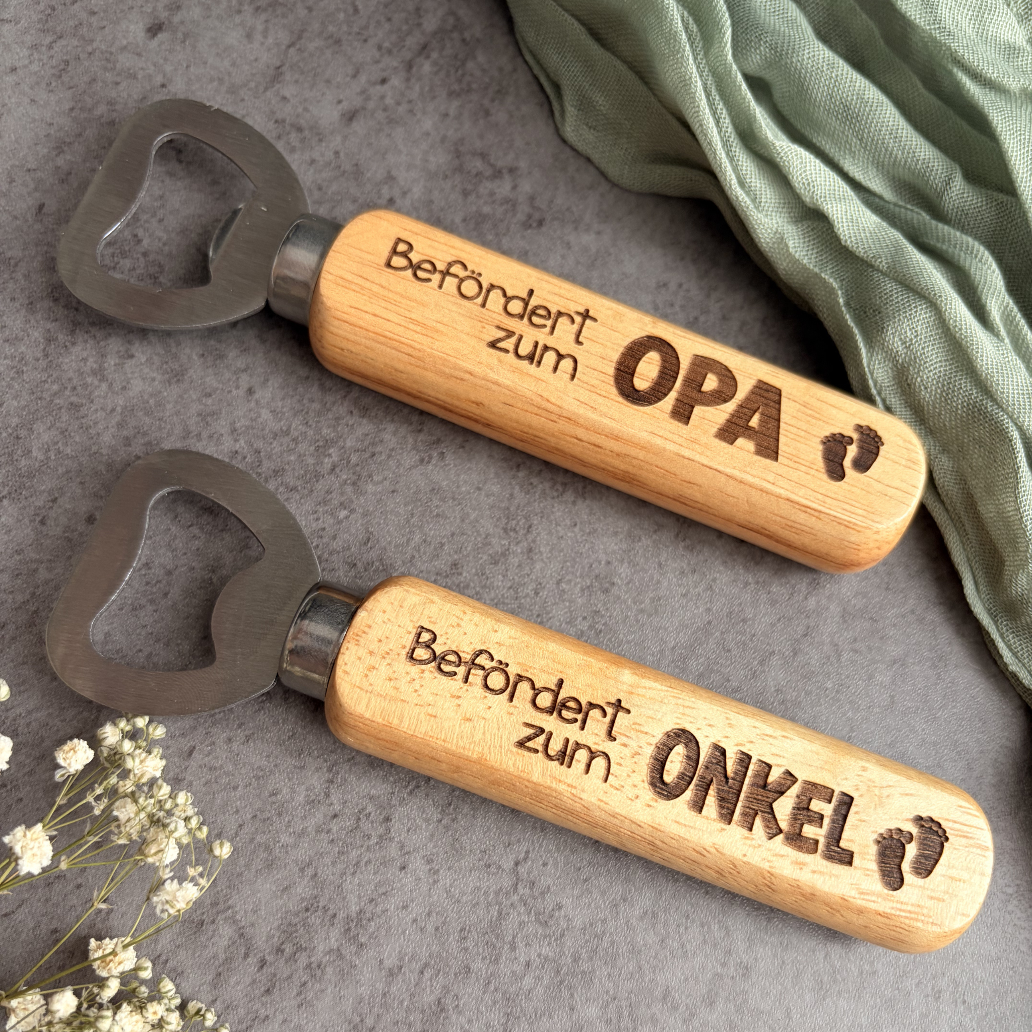 Befördert zum Opa & Onkel | Flaschenöffner