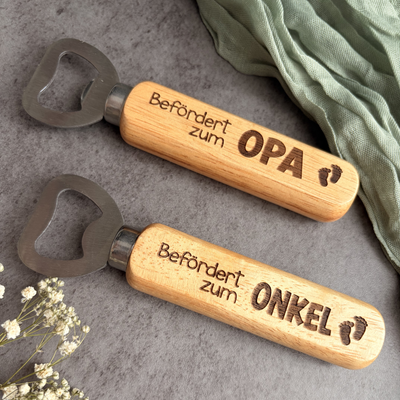 Befördert zum Opa & Onkel | Flaschenöffner