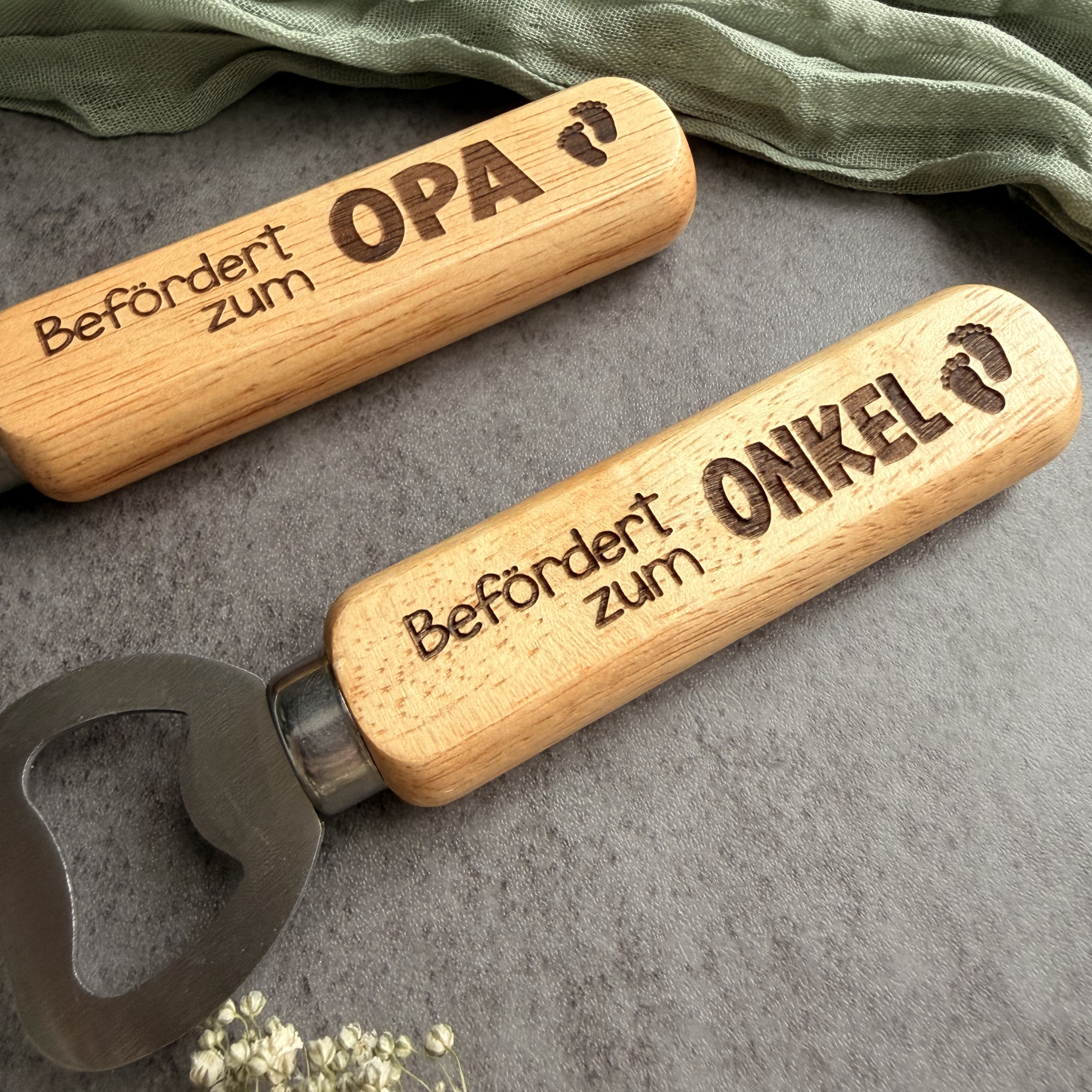 Befördert zum Opa & Onkel | Flaschenöffner