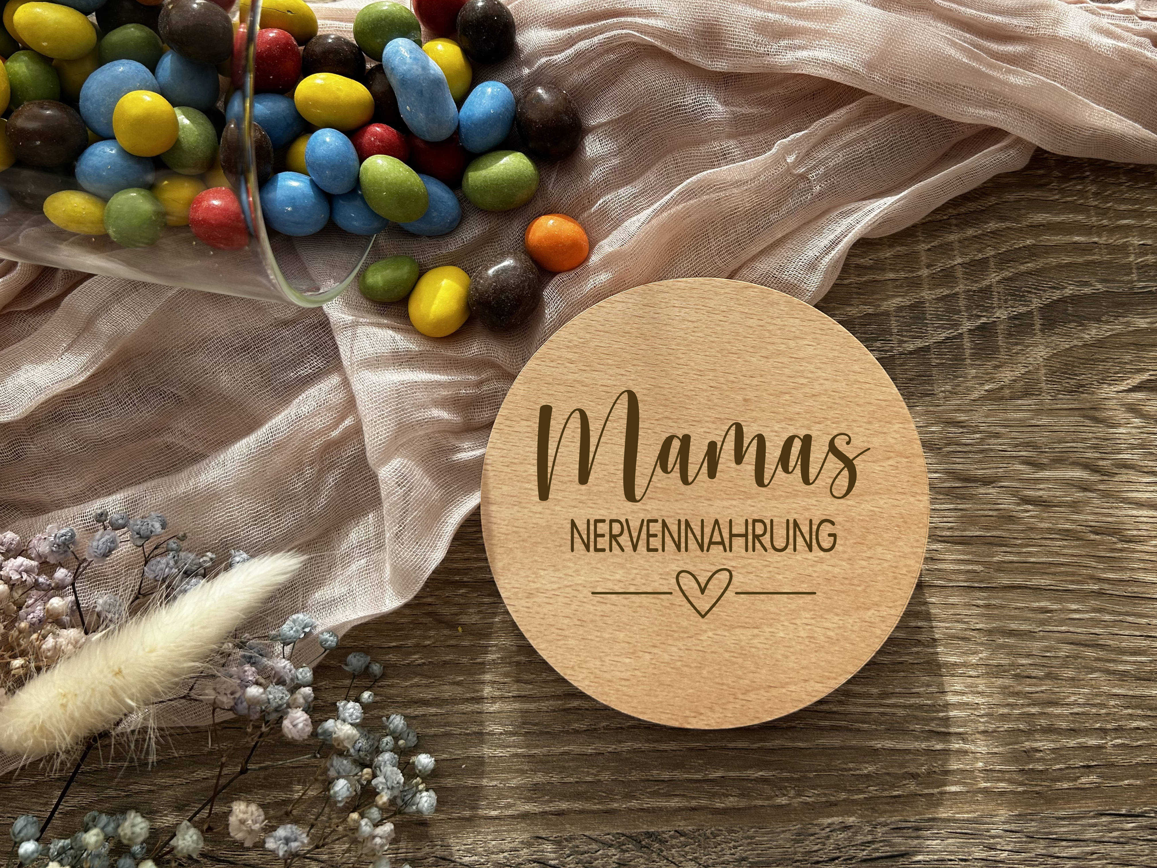 Nervennahrung Name | Personalisiertes Vorratsglas
