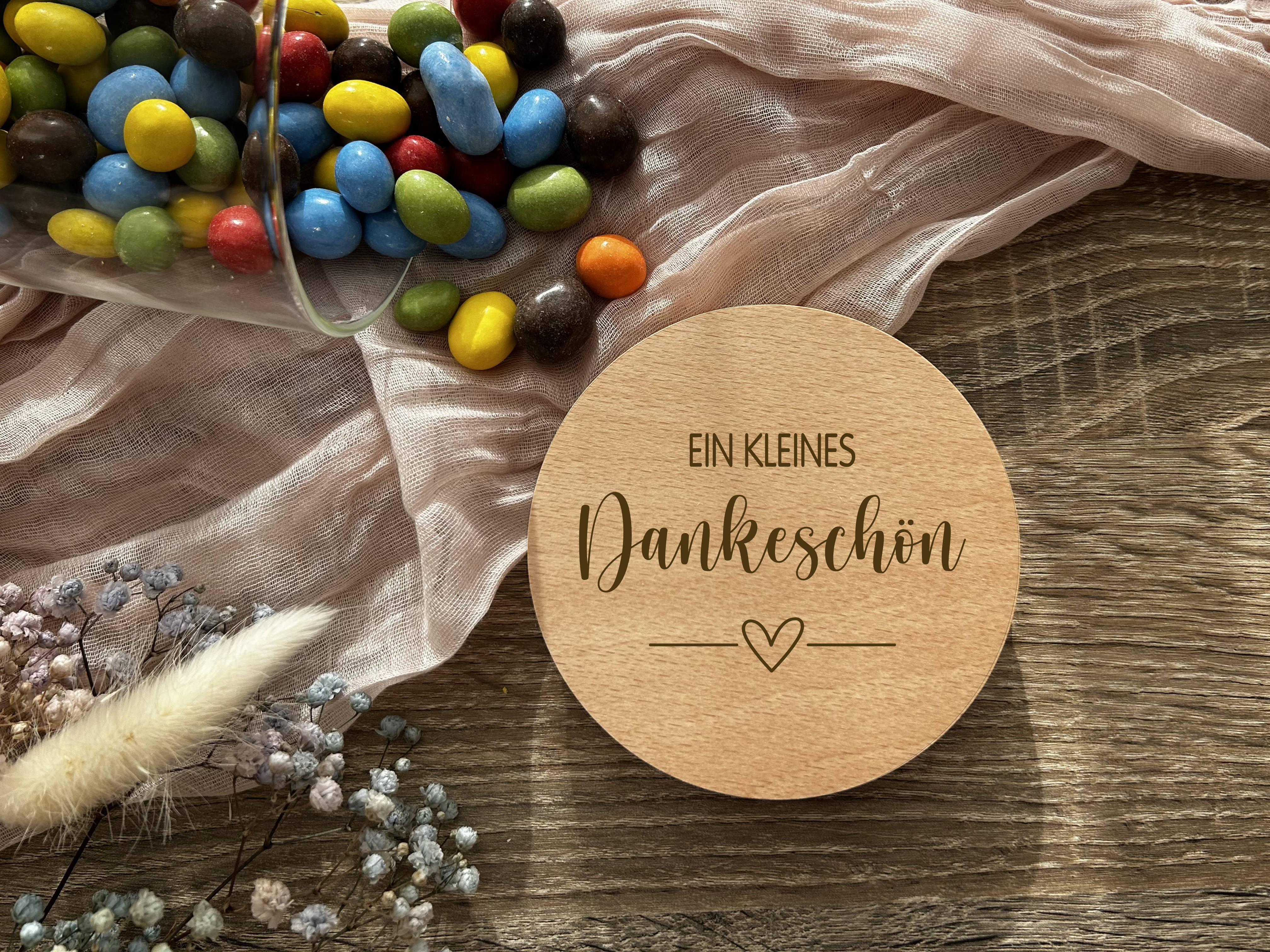 Kleines Dankeschön | Personalisiertes Vorratsglas