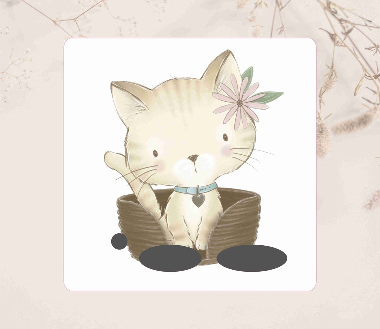 Cat | Personalized sticker for the Toniebox