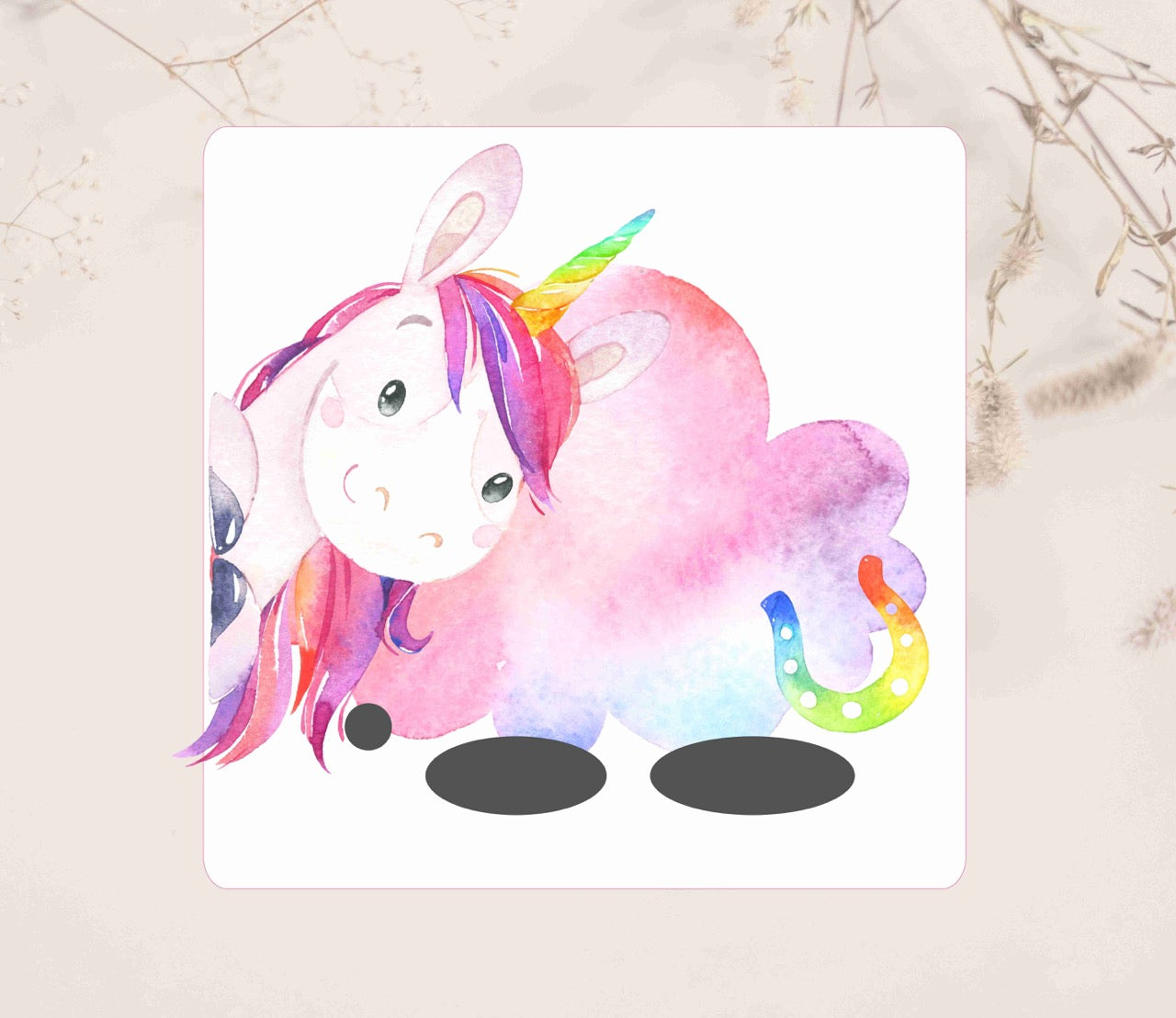 Unicorn | Personalized sticker for the Toniebox