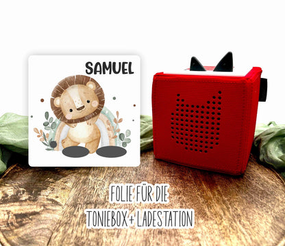 Lion | Personalized sticker for the Toniebox