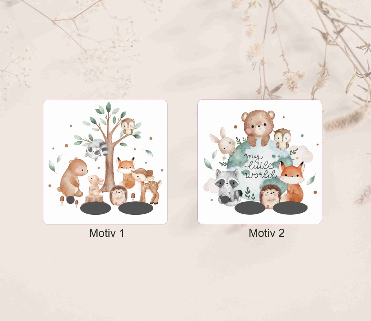 Forest Animals 2 | Personalized sticker for the Toniebox