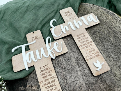 Baptismal Cross | Personalized 