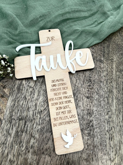 Baptismal Cross | Personalized 