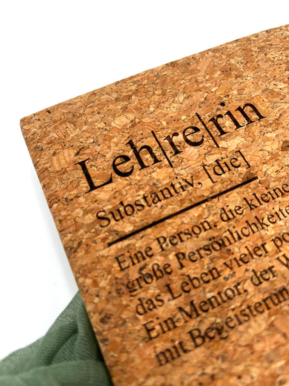 Lehrer | Notizbuch