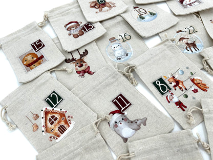 Advent calendar bags