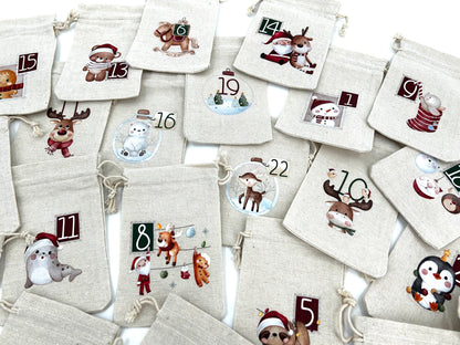 Advent calendar bags