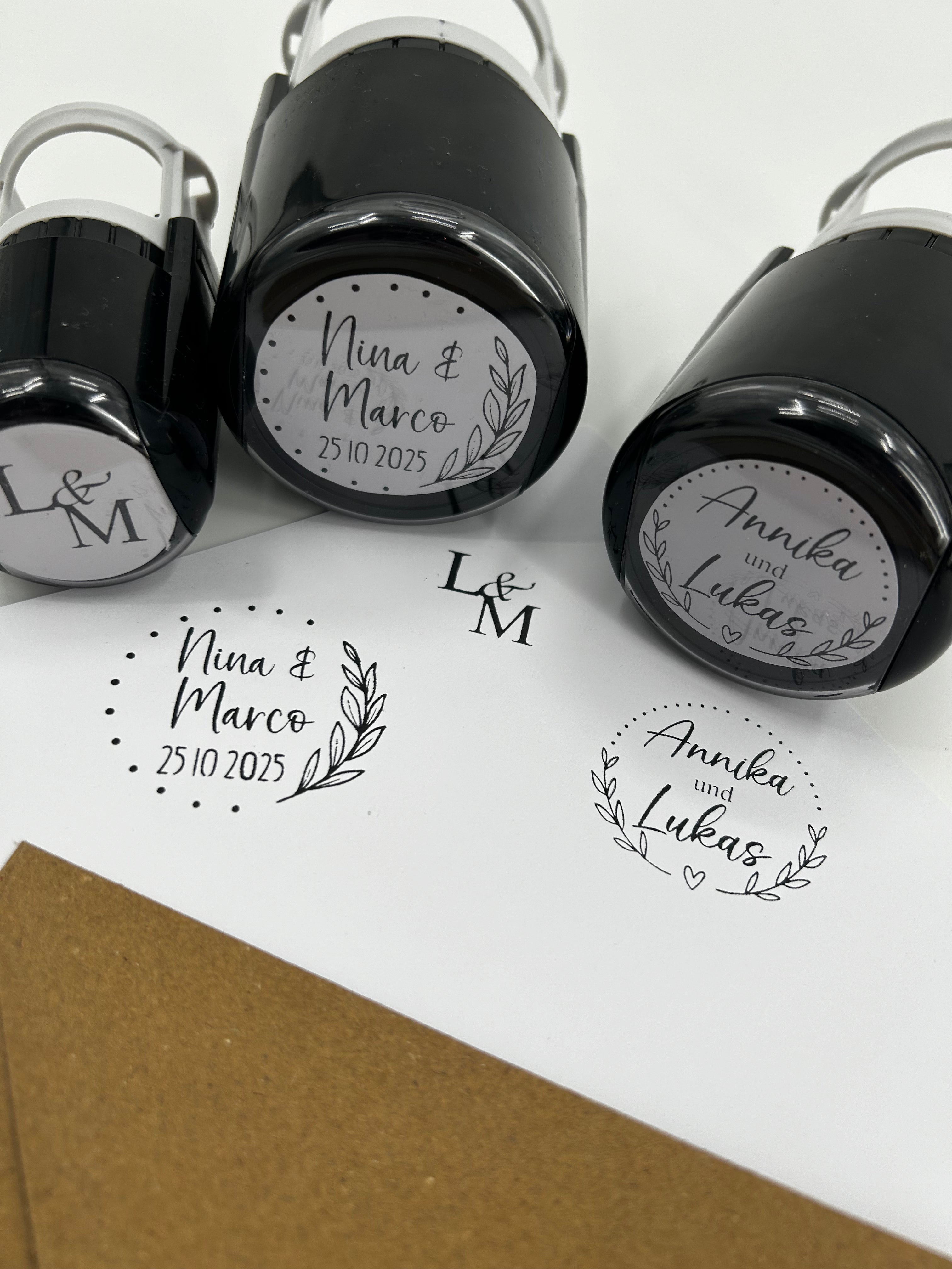 Personalisierte Stempel | Hochzeit