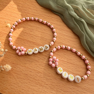 Mama & Mini Perlenarmband SET
