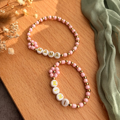 Mama & Mini Perlenarmband SET