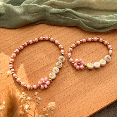 Mama & Mini Perlenarmband SET