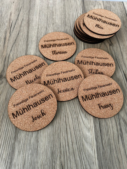 company/association coasters