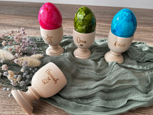 egg cup personalized 