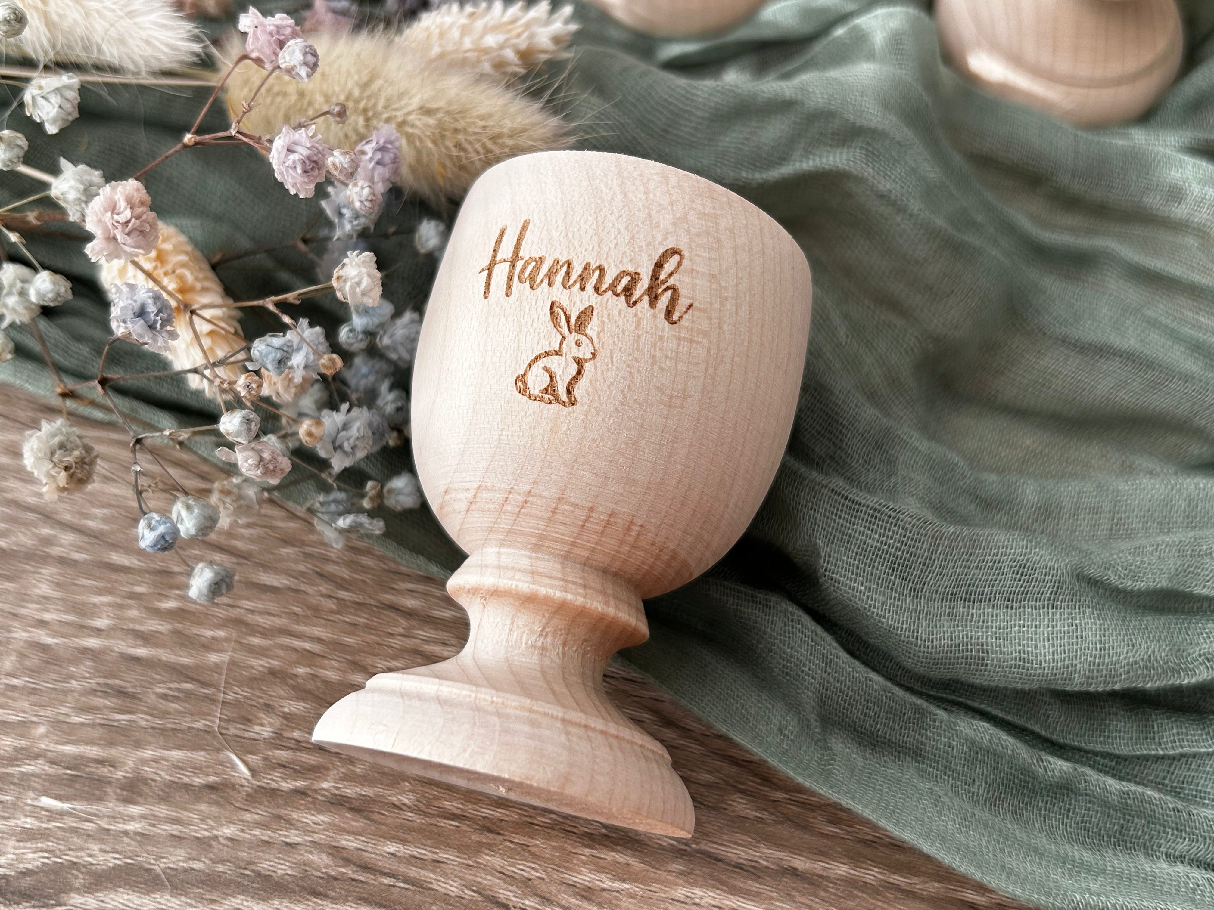 egg cup personalized 