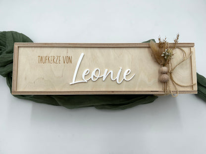 Name | Candle box baptism, communion