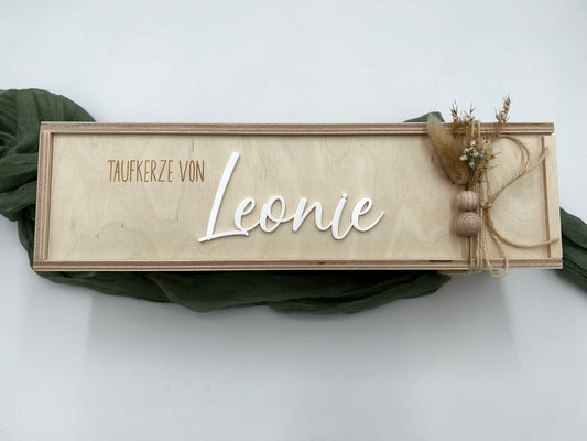 Name | Kerzenbox Taufe,Kommunion