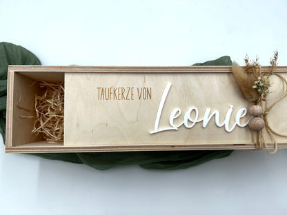 Name | Kerzenbox Taufe,Kommunion