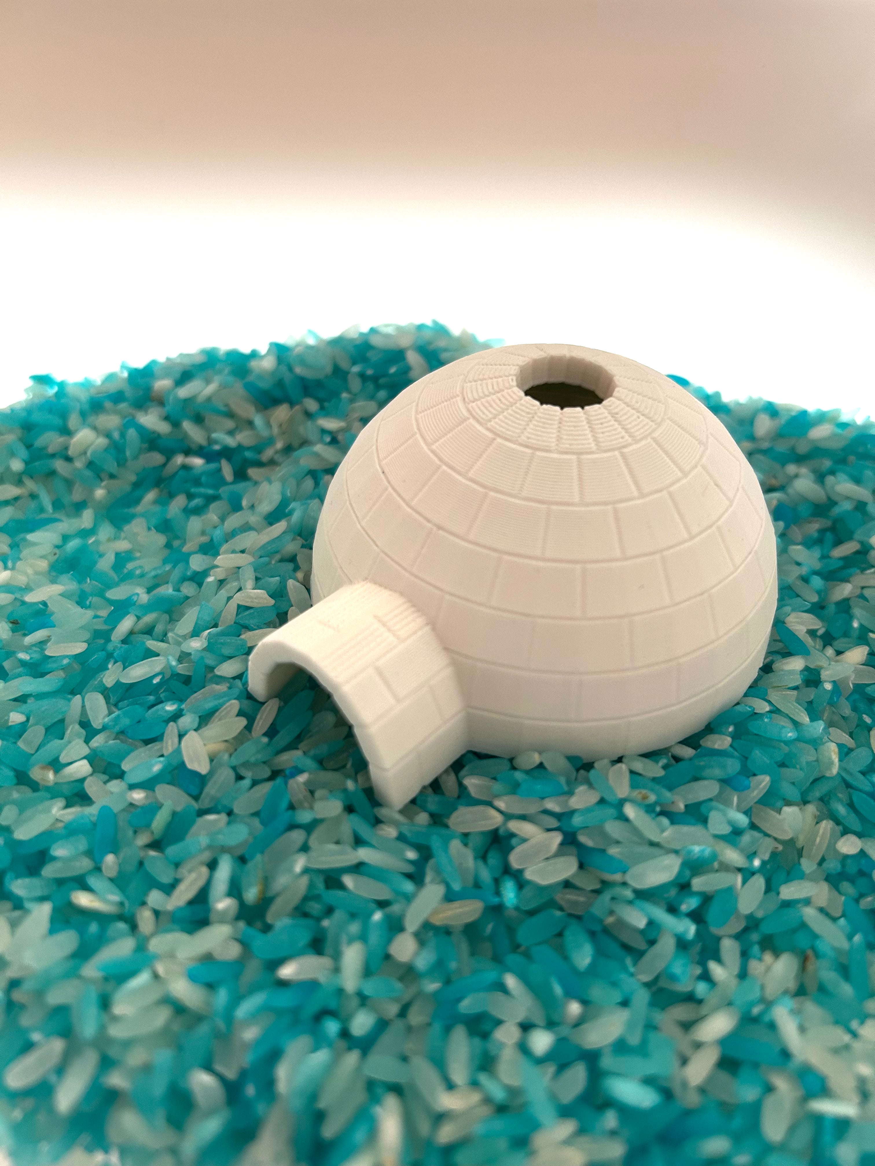 Sensorik-Iglo – Montessori Zubehör für Wasserspiele