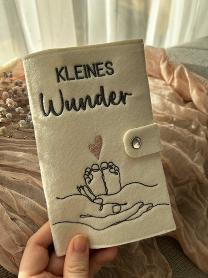 Kleines Wunder Hände | Mutterkindpasshülle