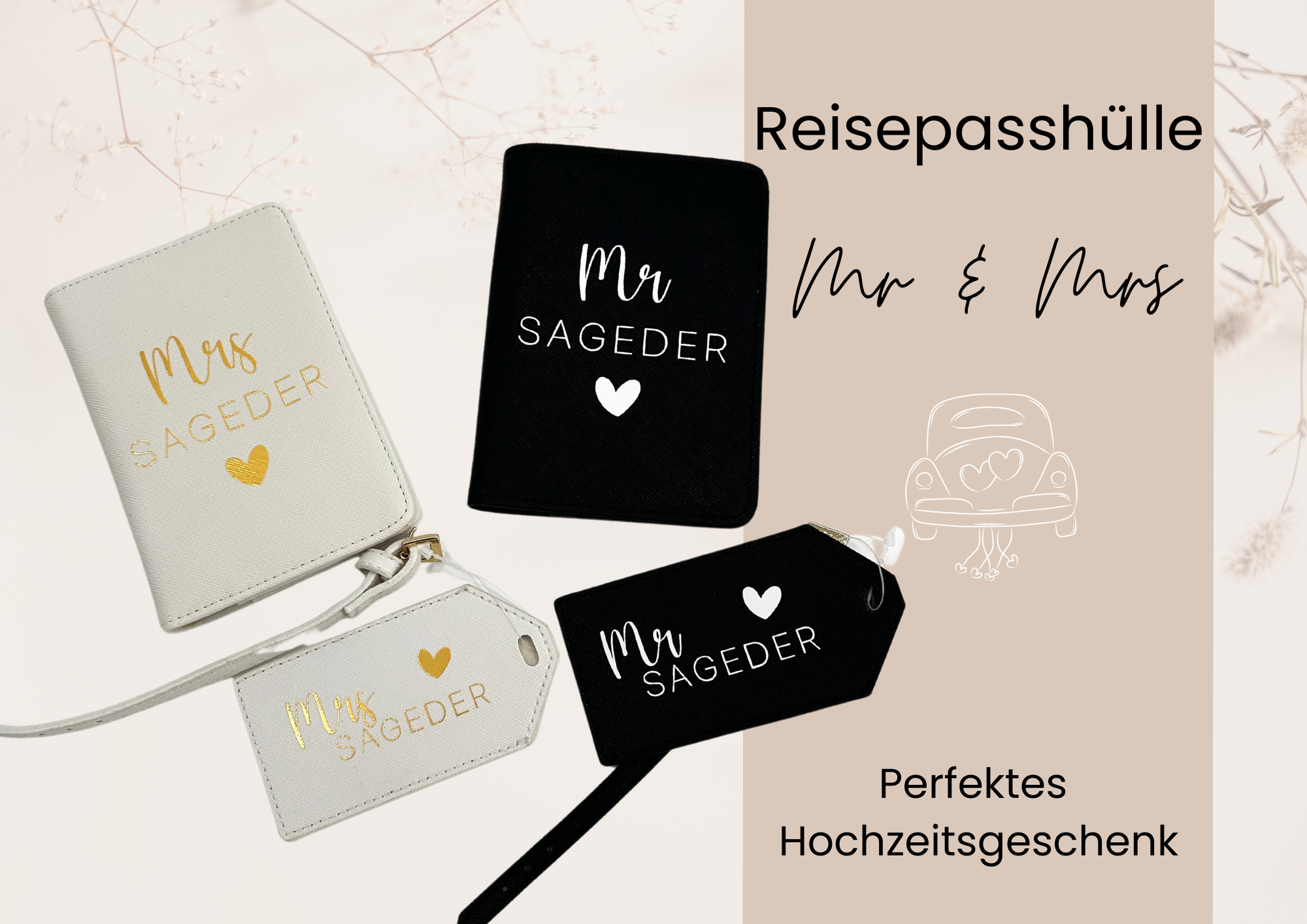 Reisepass Set | Hochzeit