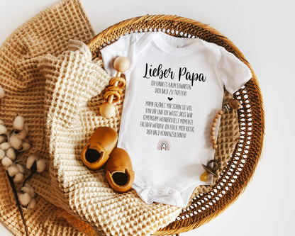 Lieber Papa | Baby Body | Schwangerschaftsverkündung | Papa1