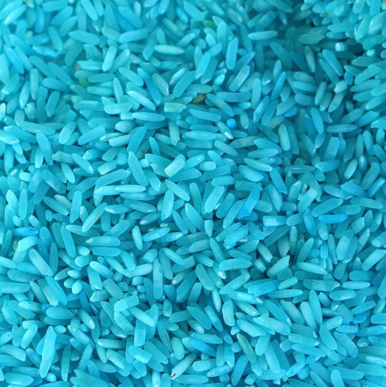 Regenbogen Reis | Sensorischer Spielreis – 500g bunter Fühlreis für Kinder & Montessori