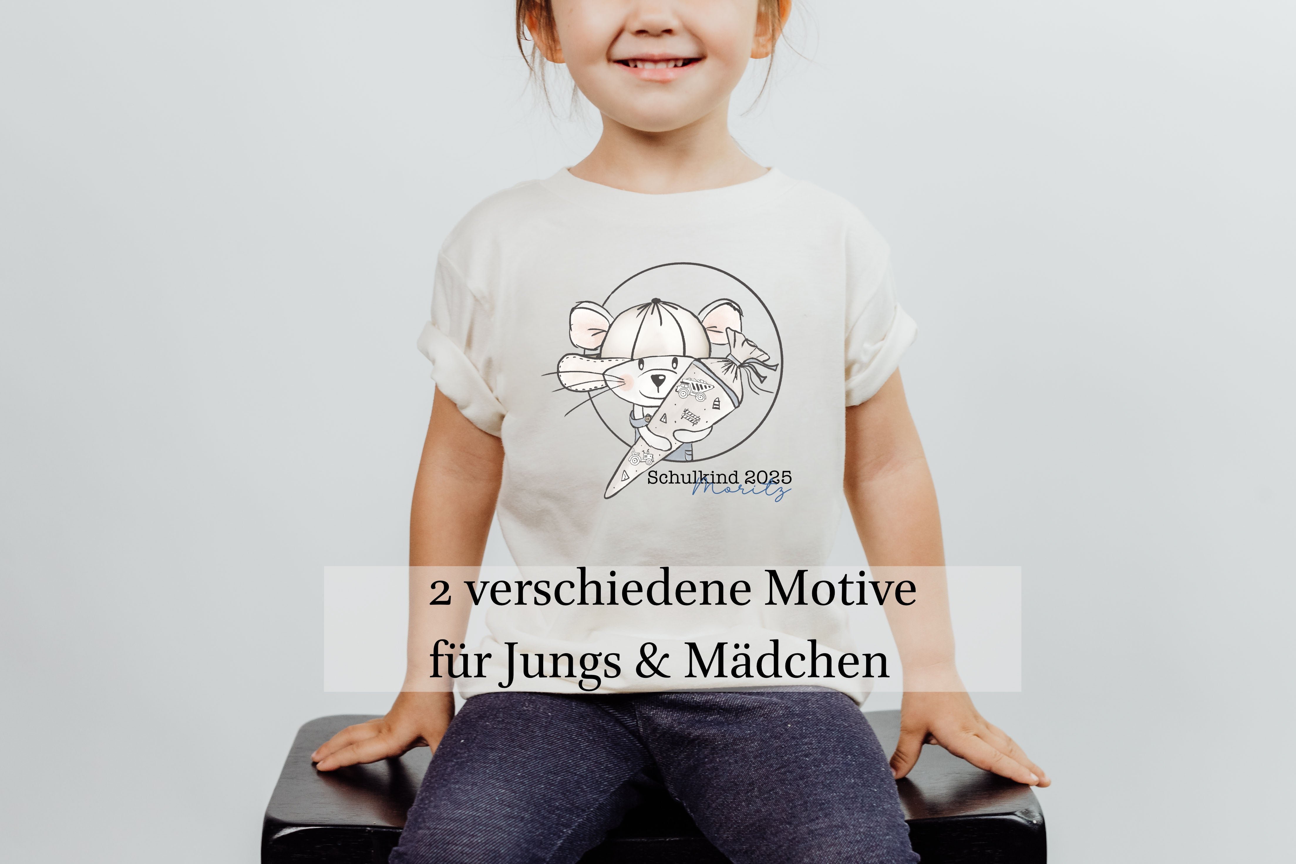 Personalisierte T-Shirts zum Schulstart | Design5