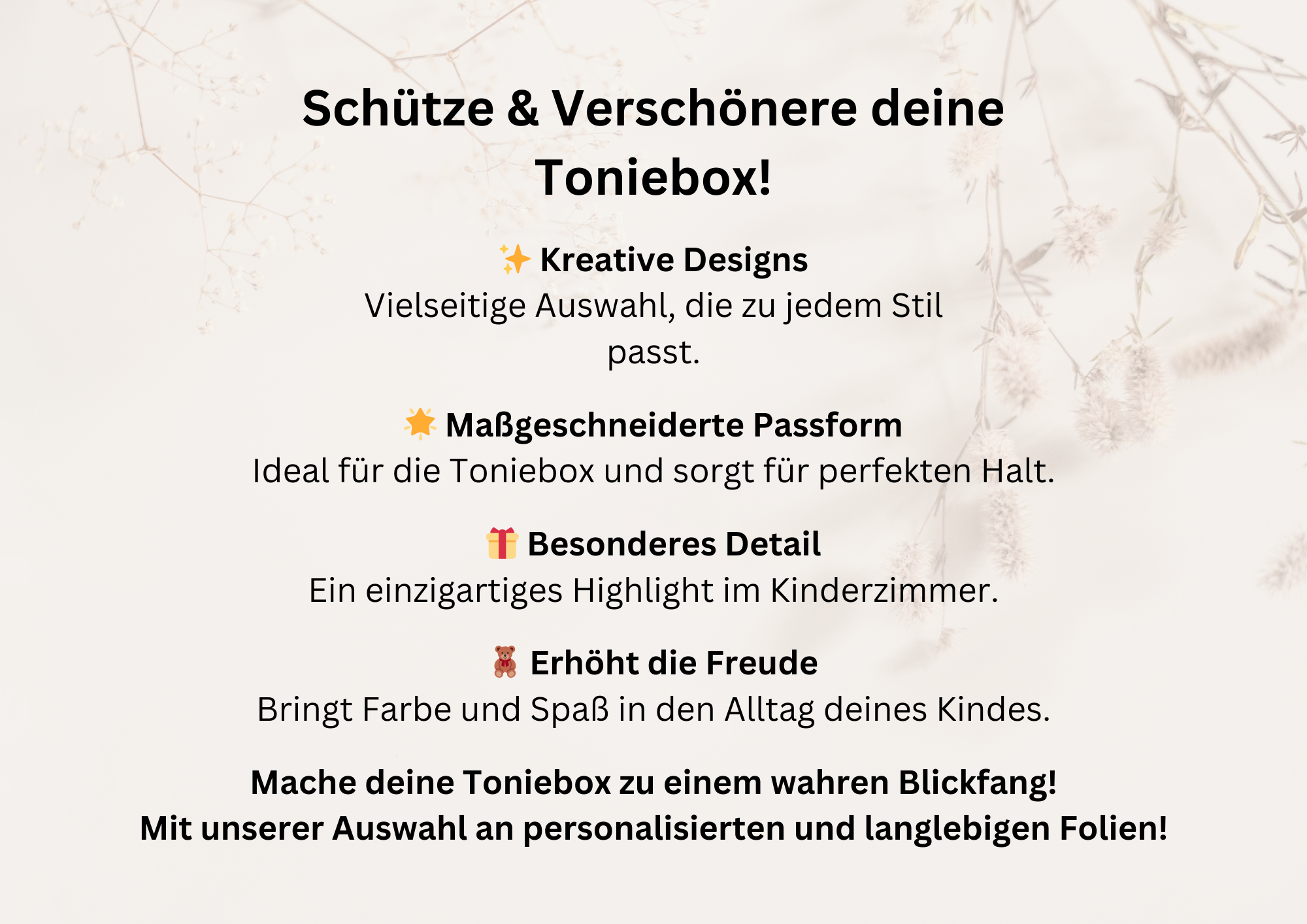 Löwe | Personalisierter Aufkleber für die Toniebox