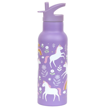 Personalisierte Edelstahl-Trinkflasche mit Name