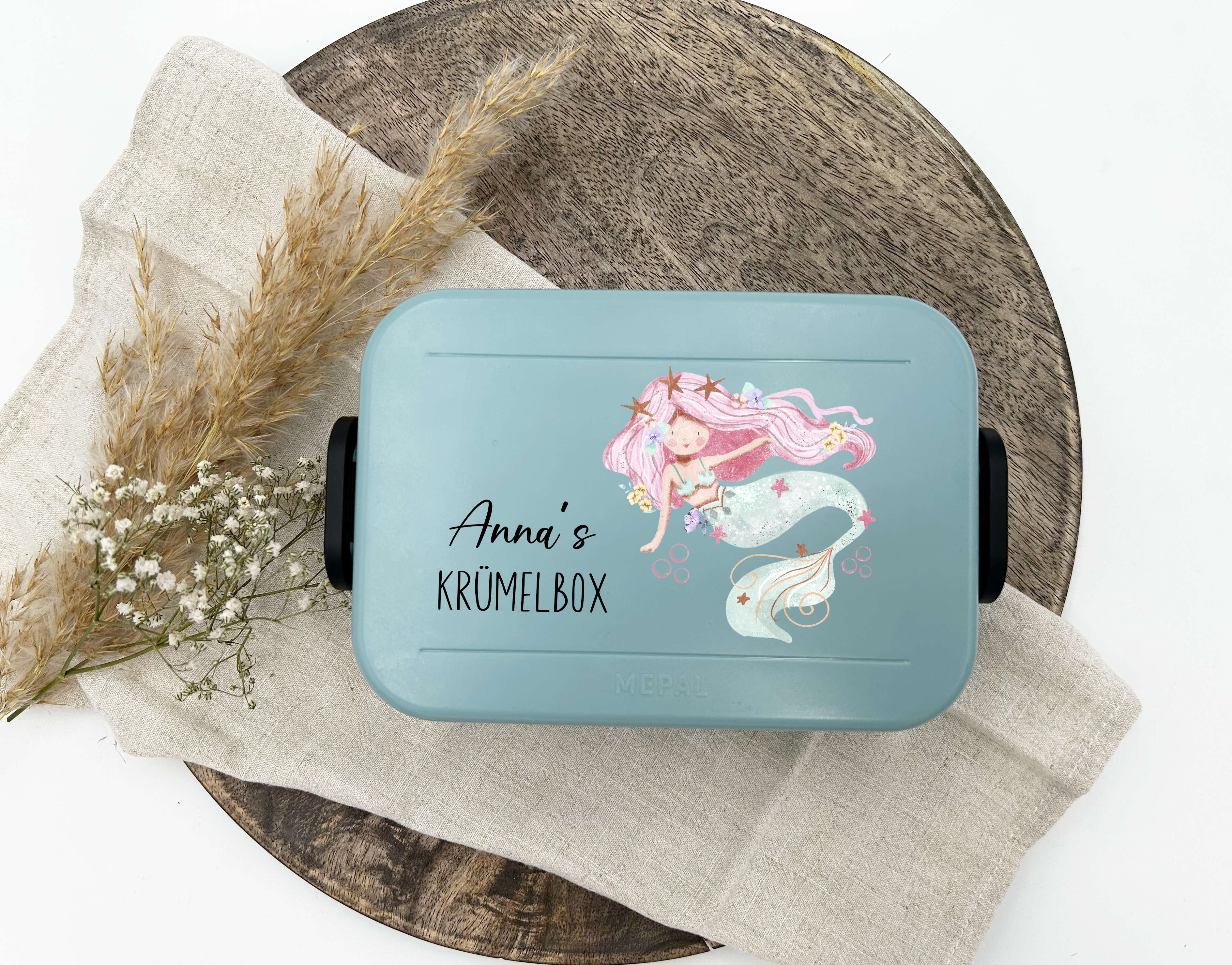 Mermaid | Personalized lunch box