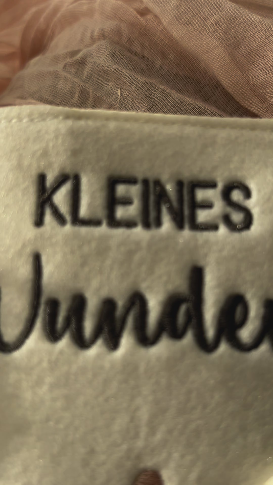 Kleines Wunder Hände | Mutterkindpasshülle